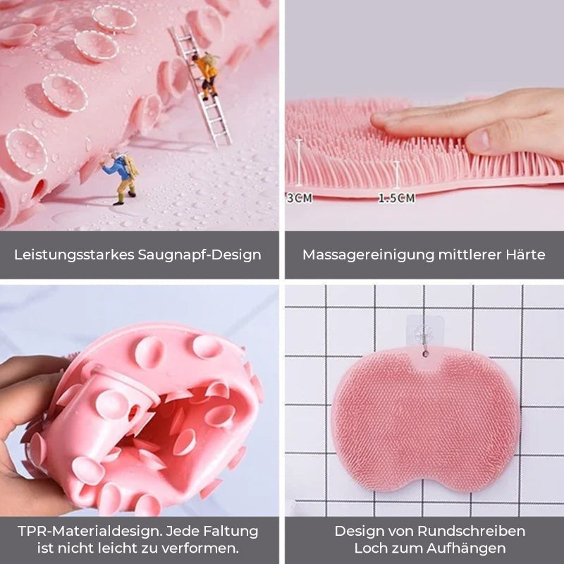 BowLift | Foot and back scrubber for the shower, massage pad