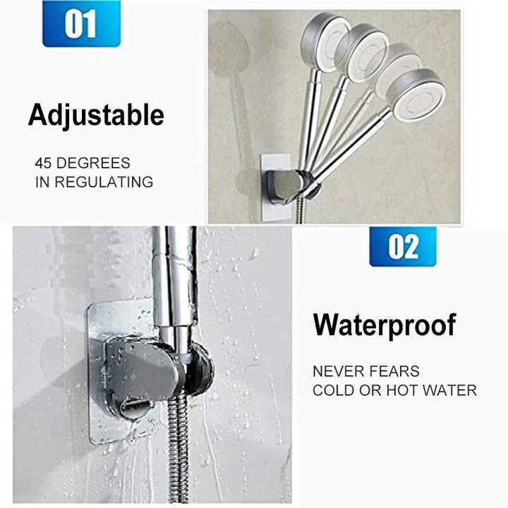 Self-adhesive shower head holder Bowlift