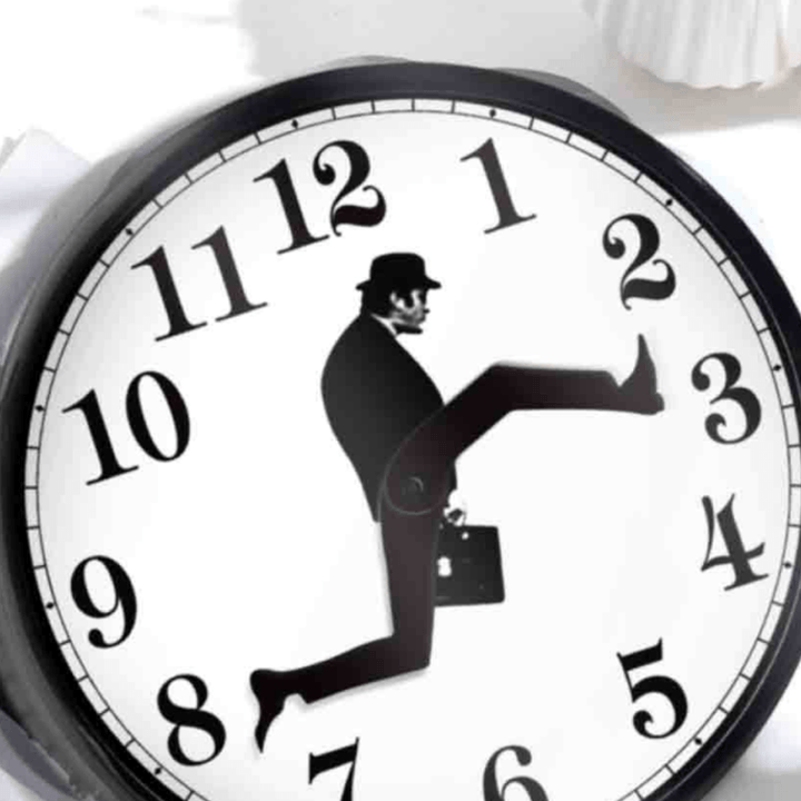 Ministry of Silly Walks Clock | Bowlift