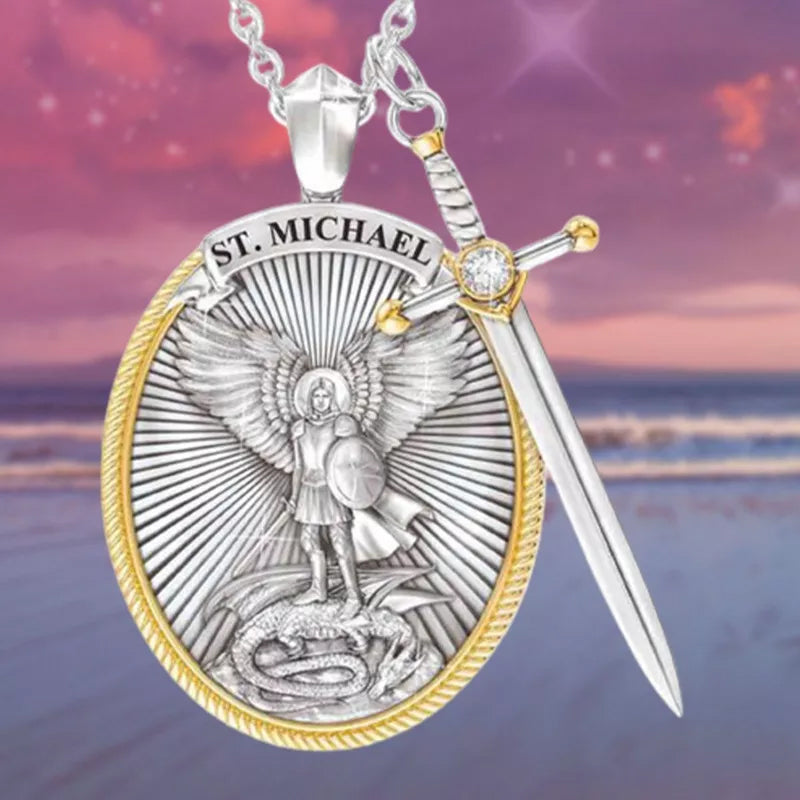 BowLift | Guardian Angel Michael Pendant
