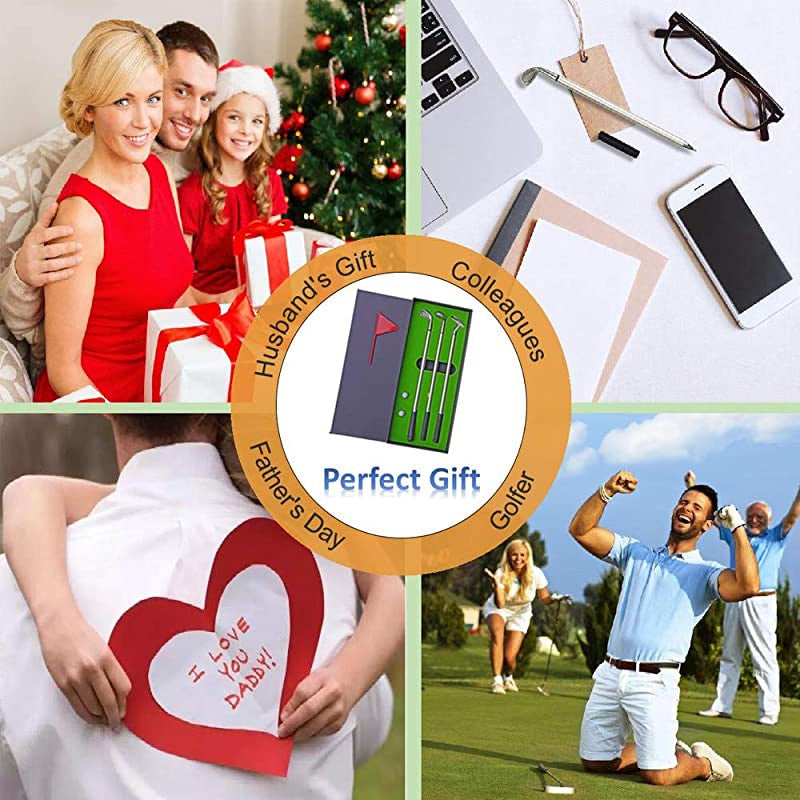 Golf gift with putting green Bowlift