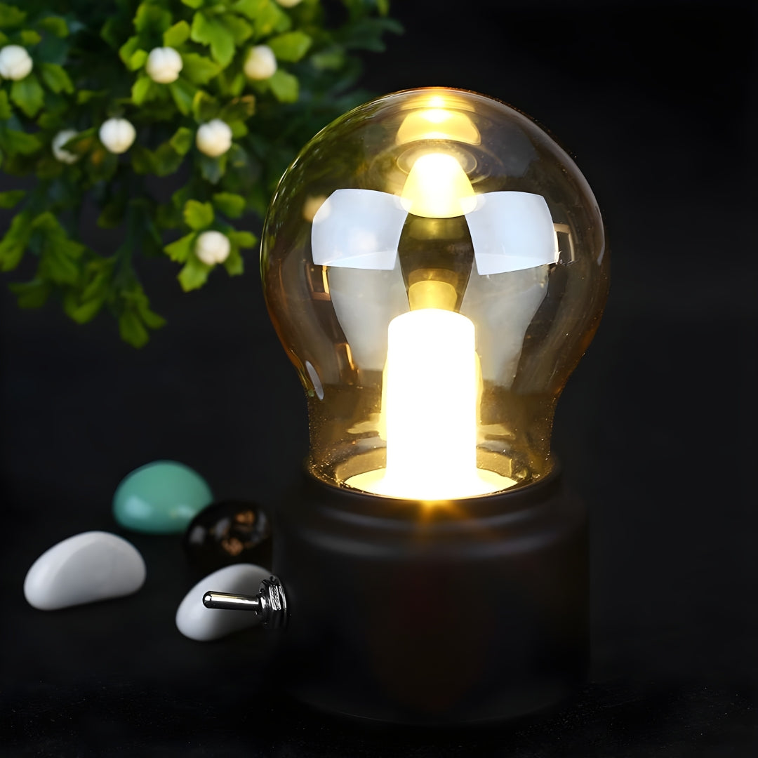 BowLift | Portable Retro Table Lamp - LumiRetro