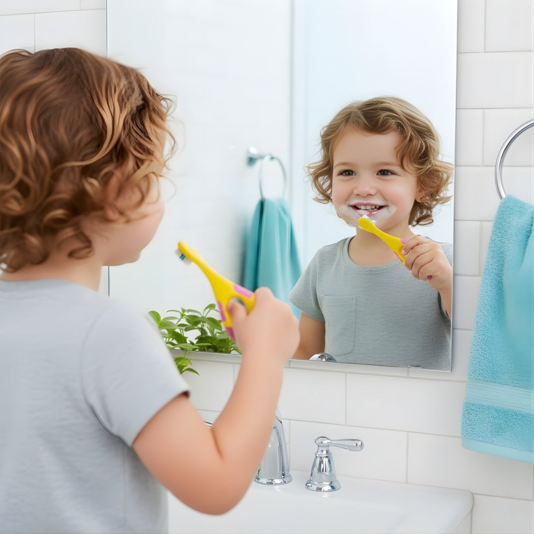 Gentle Clean – Ergonomic Handle – Protects Sensitive Gums – Promotes Independence and Happy Smiles Bowlift