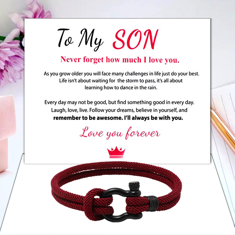 BowLift | TO MY DAUGHTER LOVE YOU FOREVER NAUTICAL Watch