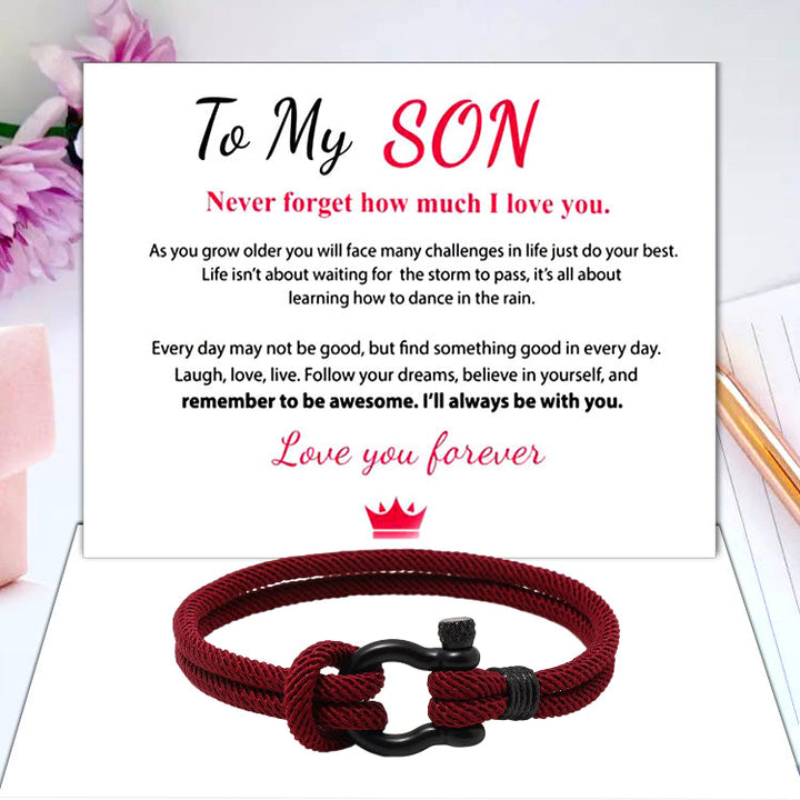 BowLift | TO MY DAUGHTER LOVE YOU FOREVER NAUTICAL Watch