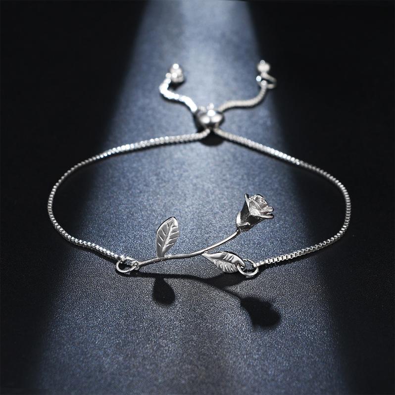 BowLift | Rose Flower Charm Bracelet