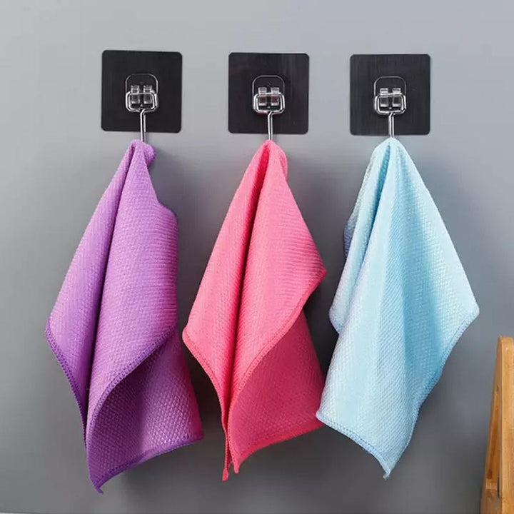 Fish Scale Microfiber Polishing Cleaning Cloth | Bowlift