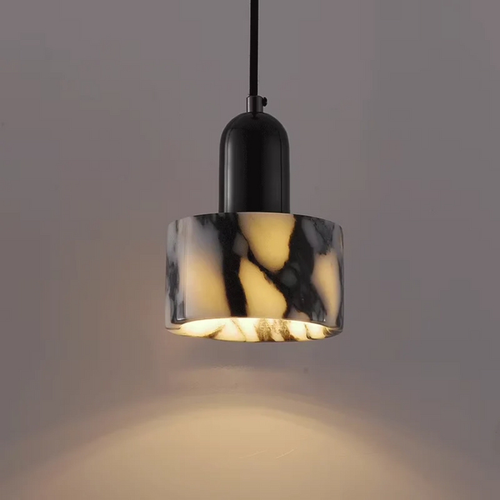 BowLift | Luxury Black Marble Design Pendant Lamp