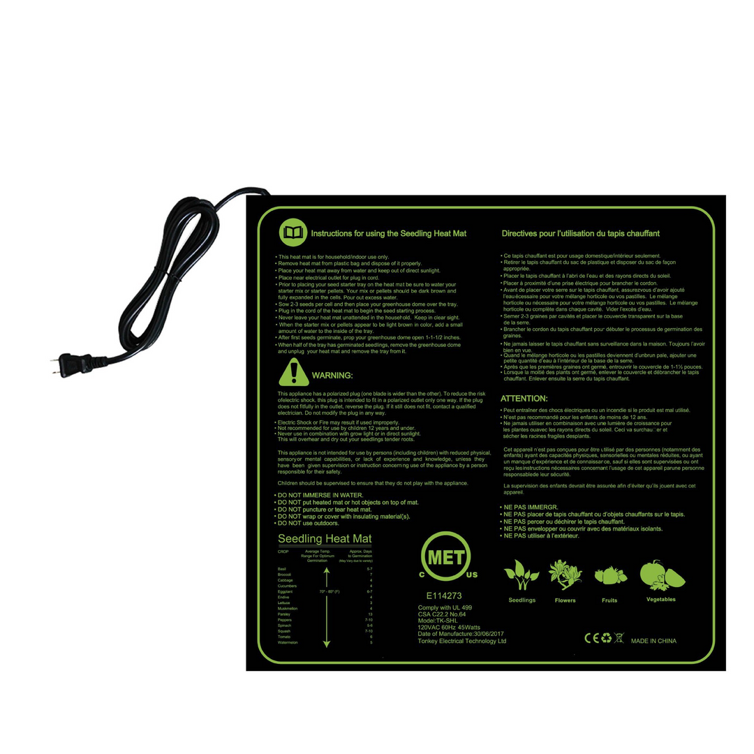 BowLift | Heating mat for seedlings – Temperature control for faster germination and growth