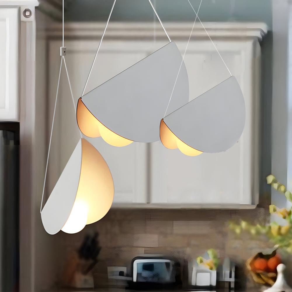 BowLift | PureLuxe Pendant - Slim white linear pendant light