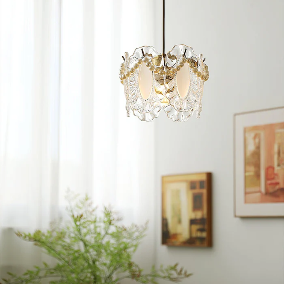 BowLift | Flower-shaped Pendant Lamp