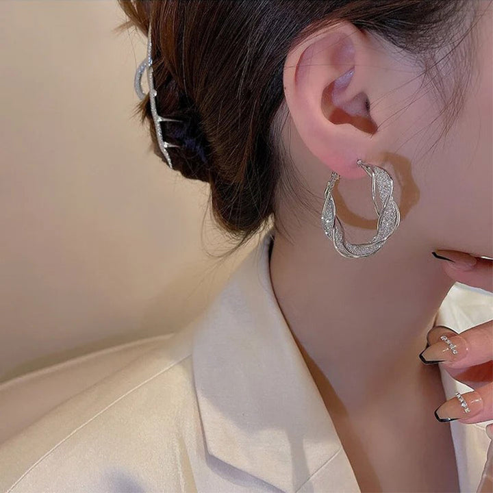 BowLift | Luxe Zirconia Hoop Earrings
