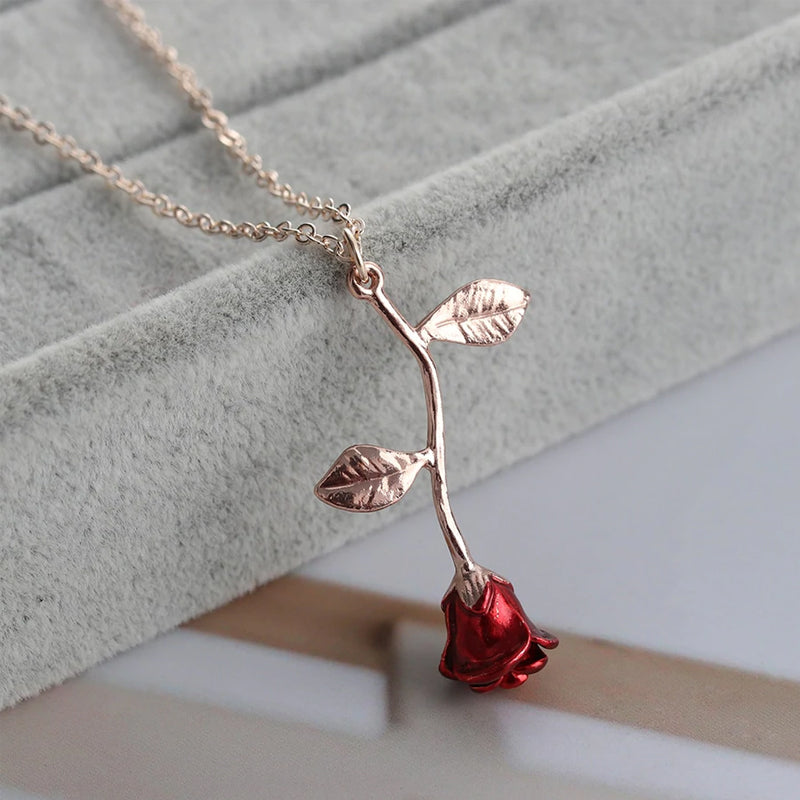 BowLift | 3D Rose Pendant Necklace