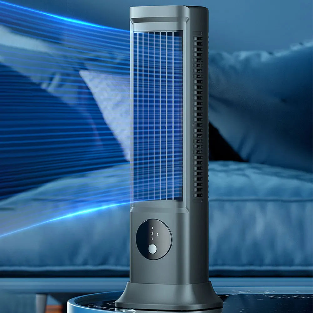 Mini Rechargeable Air Conditioning Desk Fan | Bowlift
