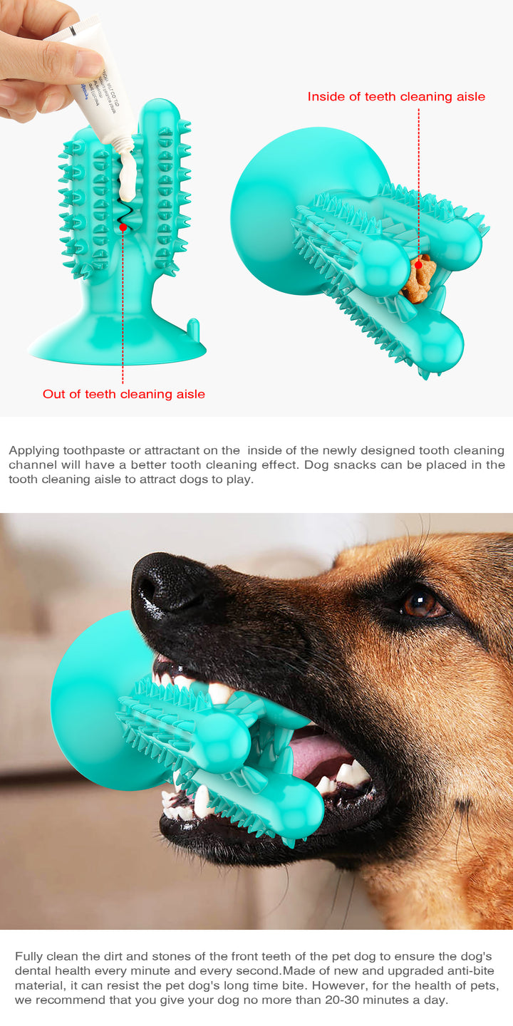 Cactus‑Shaped Dog Toothbrush / For Dogs
