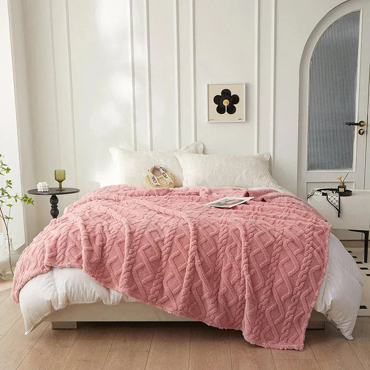 BowLift | Double-sided cuddle blanket made of wool