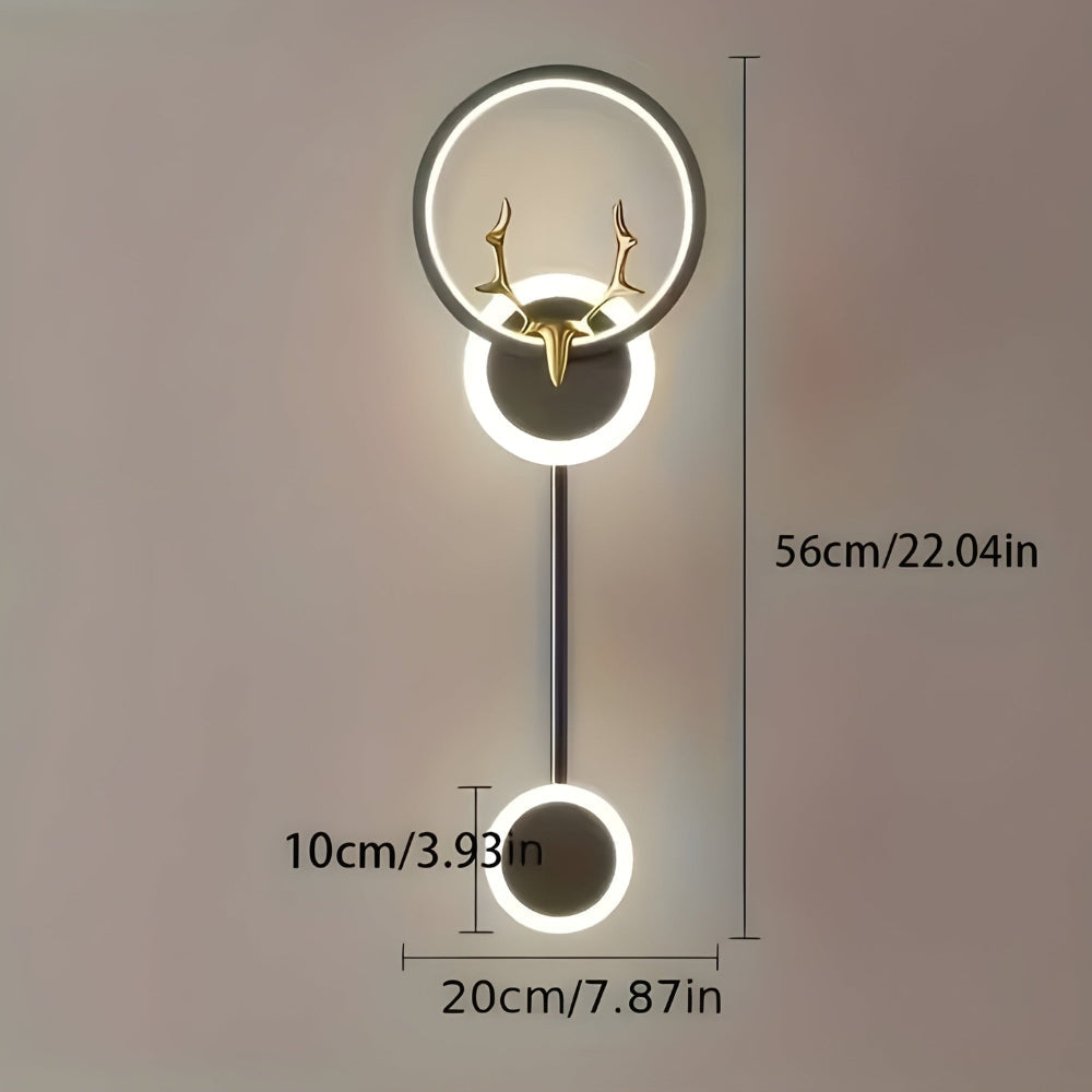 Elegant double wall light for minimalist and atmospheric lighting at home Bowlift