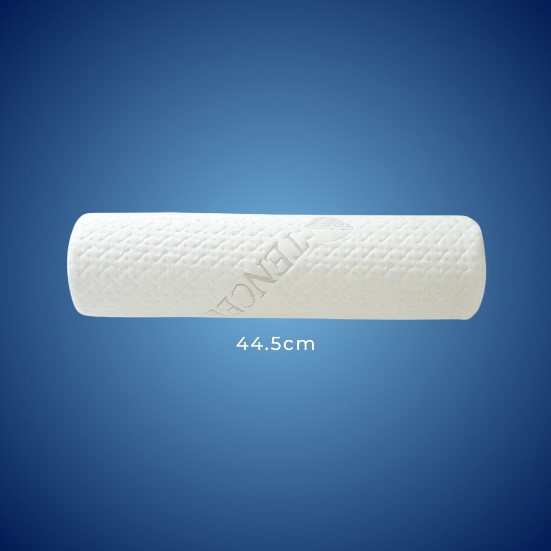 RelaxPosture Memory Foam Neck Roll Pillow – Perfect for Sleep, Travel, and Pain Relief with Ergonomic Support Bowlift