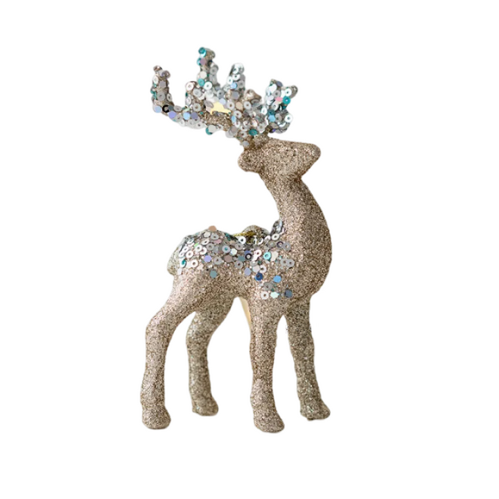 BowLift | Sparkling Deer Ornament – Luxury Christmas Decoration for a Festive Atmosphere