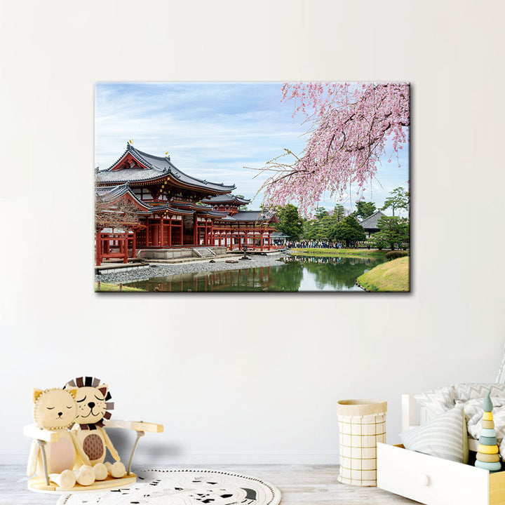 Temple Park - Canvas Wall Art Painting | Bowlift