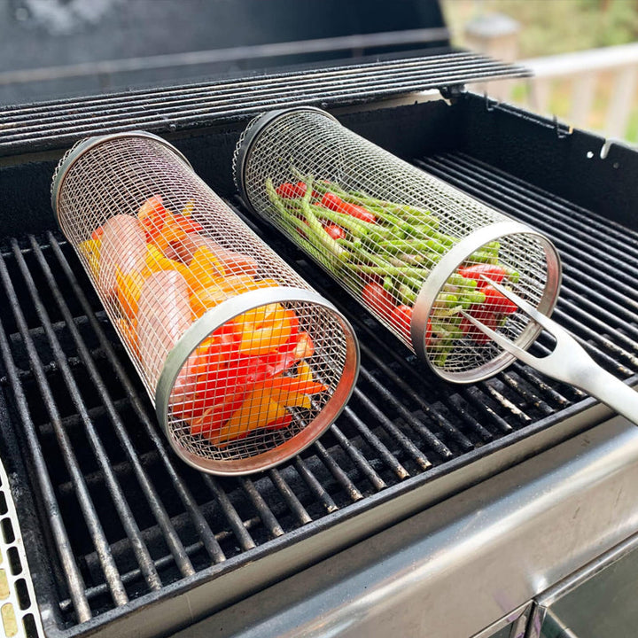 Cylindrical grill basket | Bowlift