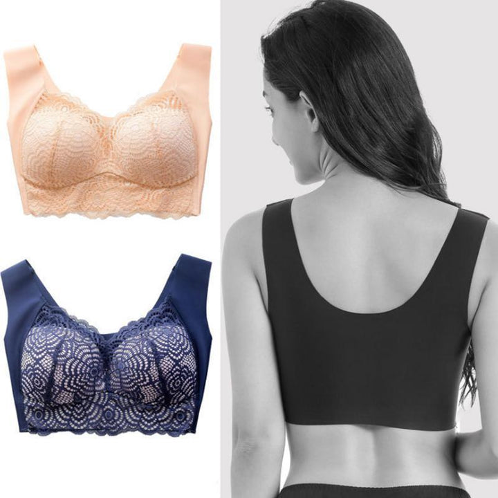 BowLift | Thin Section Seamless Ring Gather Bra