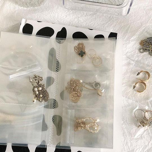 BowLift | Simple transparent jewelry album storage bag