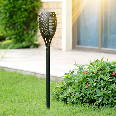 BowLift | Solar-Tiki-Torches | Solar-Torch Light with Flickering Flame