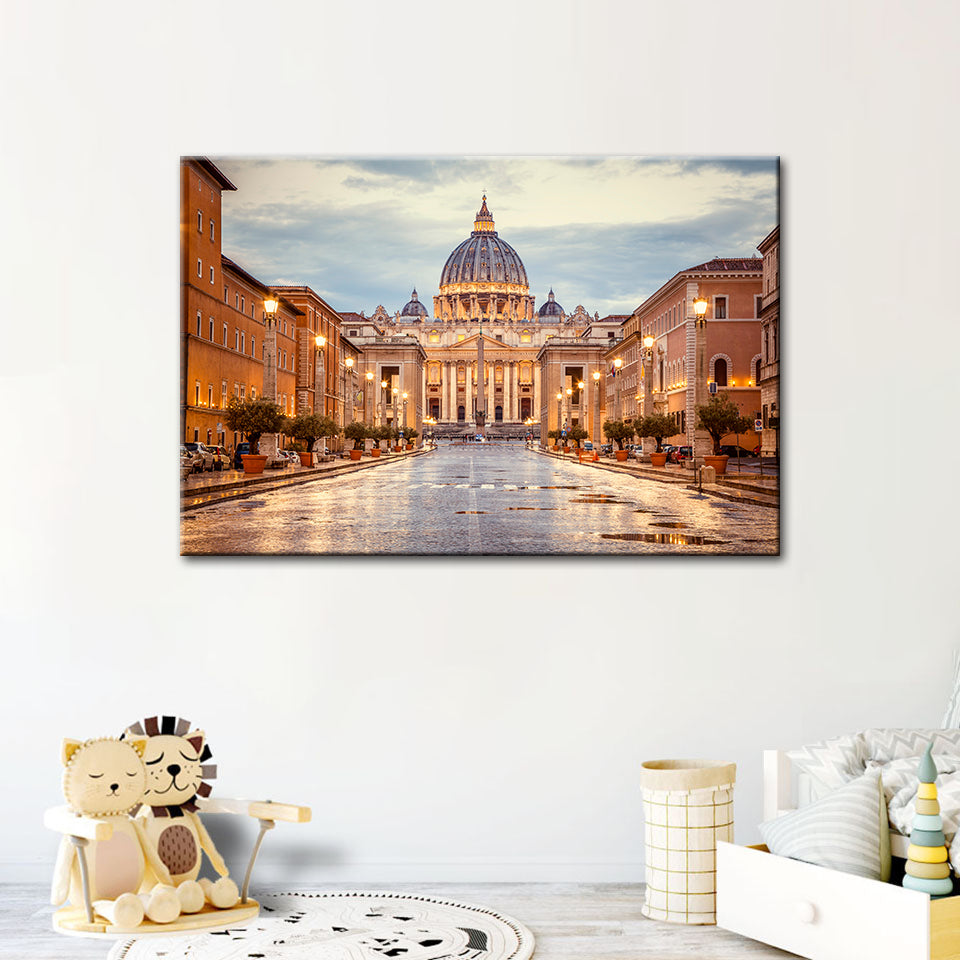 Fresh Palace - Canvas Wall Art Painting | Bowlift