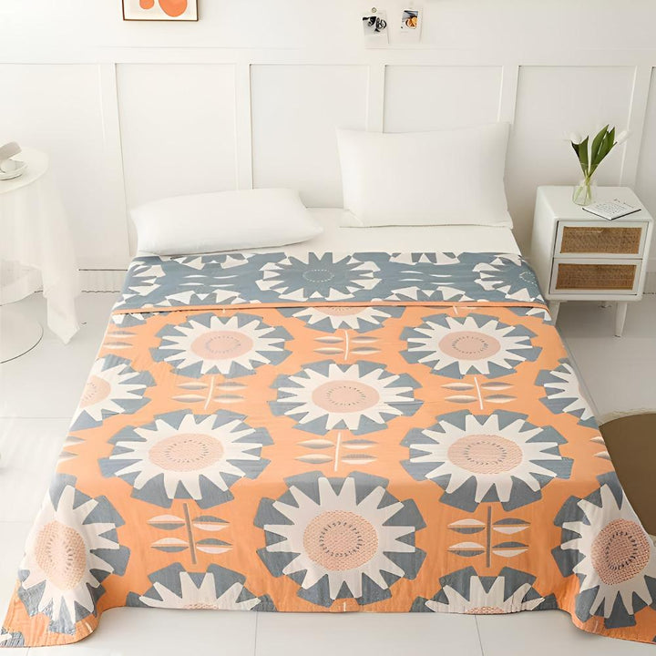 BowLift | Windmill Flower Patterns Cotton Blanket