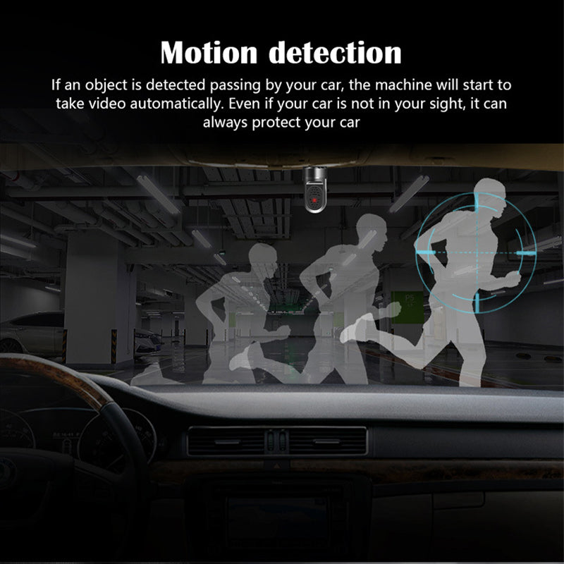 BowLift | 1080P HD 360° Rotating Mini ADAS Dashcam
