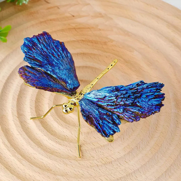 AURA TOURMALINE KYANITE DRAGONFLY | Bowlift