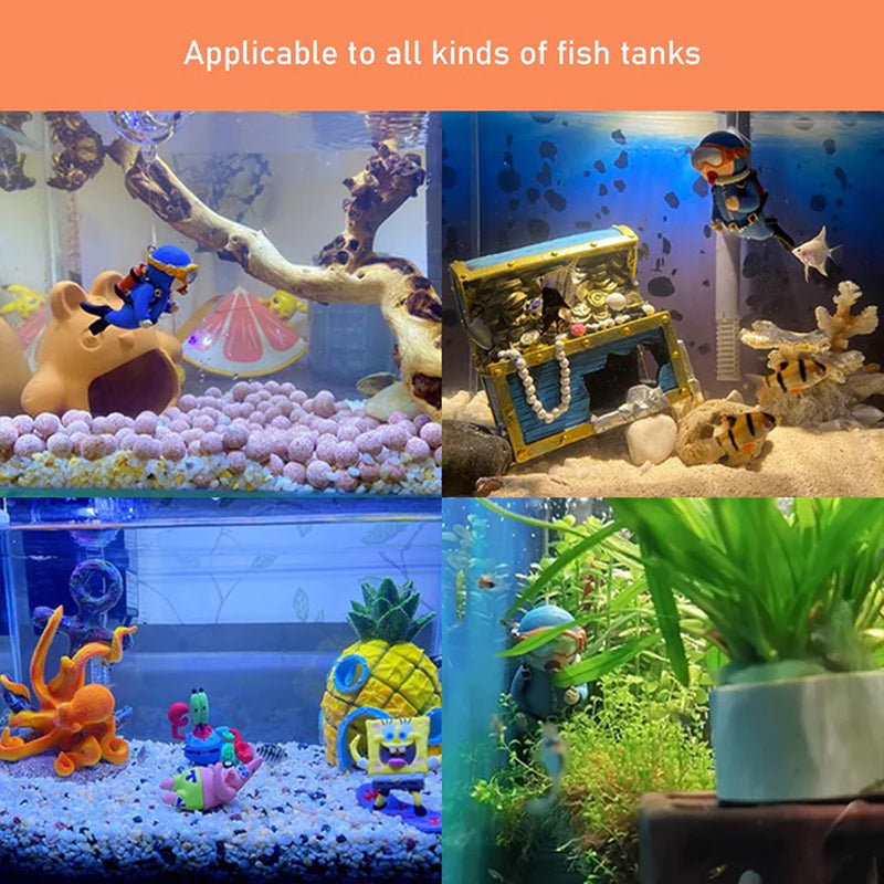 BowLift | Lovely Diver Aquarium Fish Tank Decorations