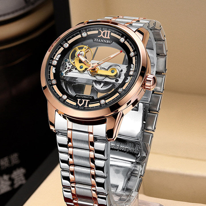 BowLift | Skeleton Tourbillon Ultra Thin Automatic Mechanical Watch