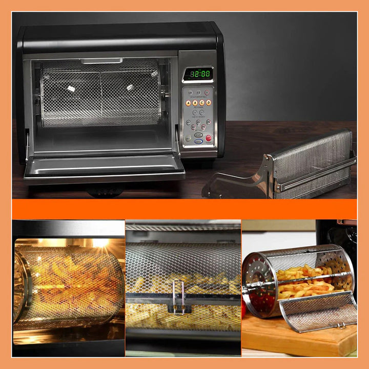 BowLift | Stainless Steel Rotating Grill
