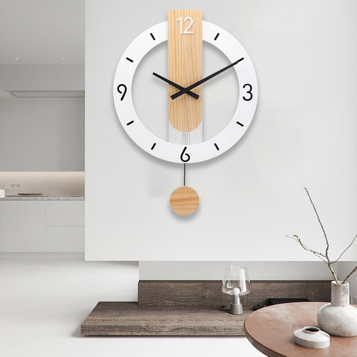 BowLift | Elegant Large Clock for Living Room