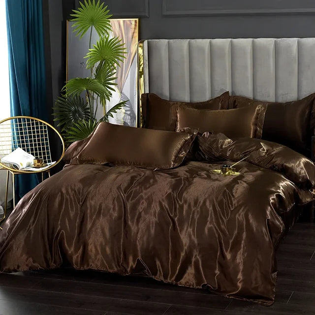 BowLift | Luxury Silk Satin Bedding Set - SilkElegance