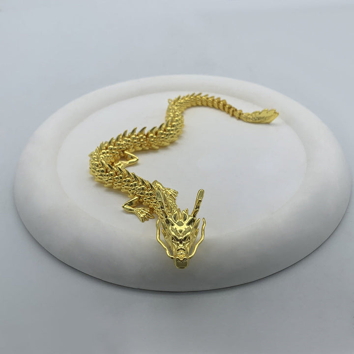 BowLift | Gold Dragon with movable joints