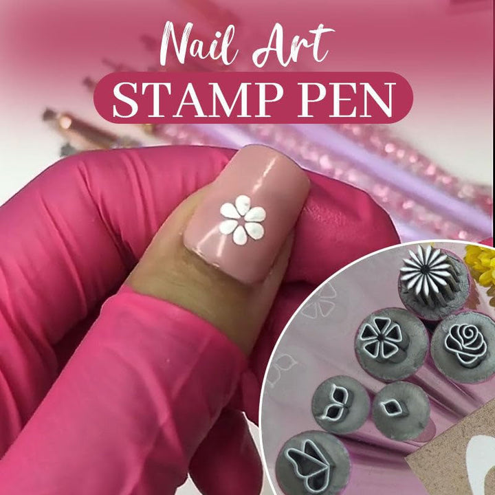 BowLift | 6 pcs DIY Nail Stamp Pen Set