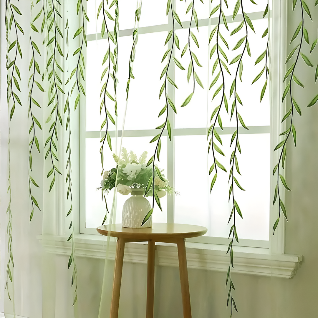 BowLift | Willow Leaf Strip Window Curtains