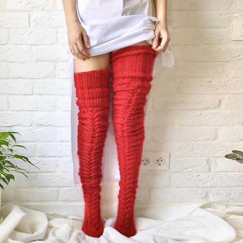 BowLift | Winter Soft Warm Over Knee Extra Long Knitted Socks