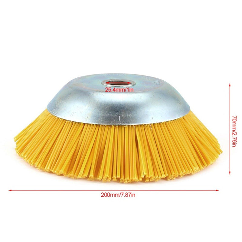 Nylon weed brush for lawn mower | Bowlift