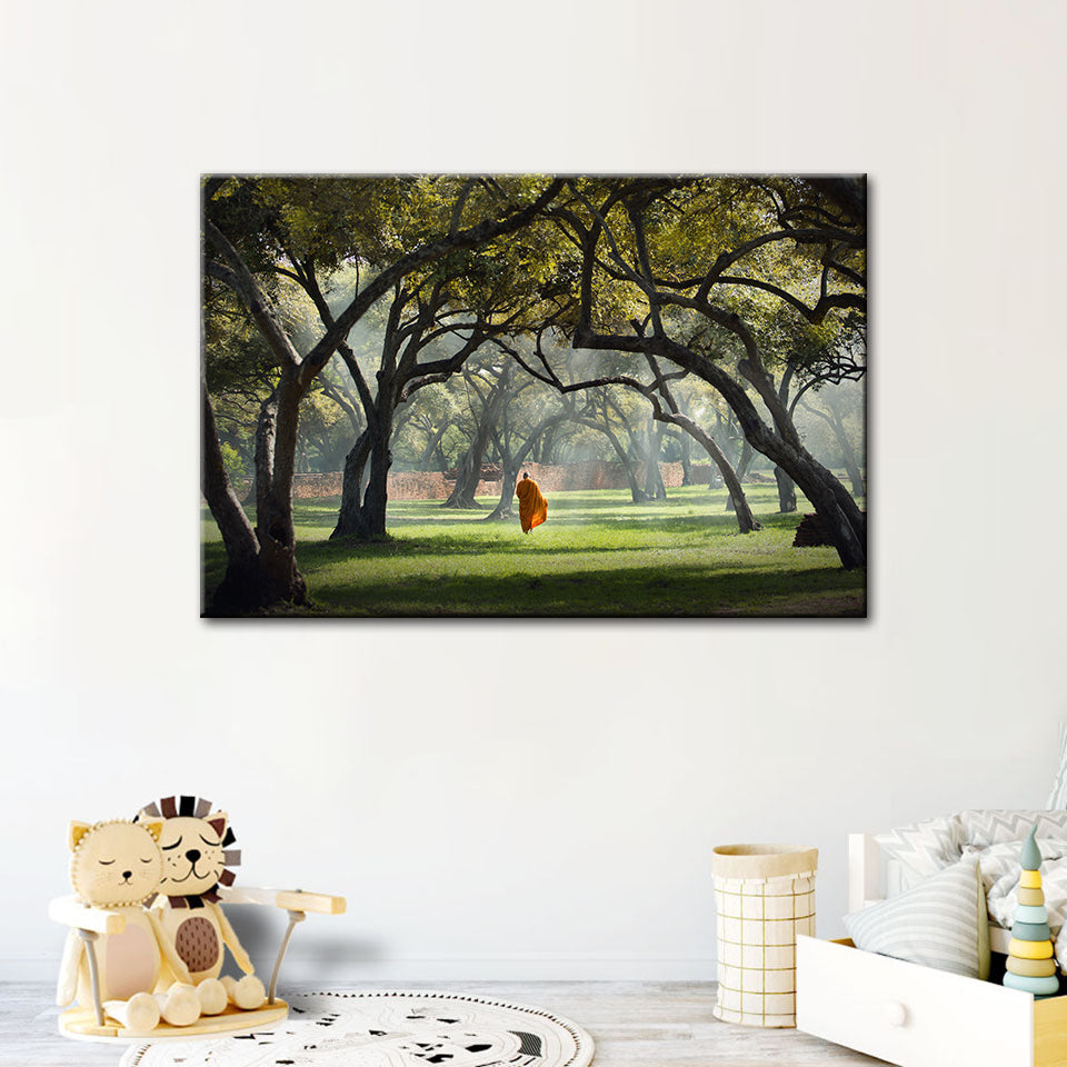 Walk The Earth - Canvas Wall Art Painting | Bowlift
