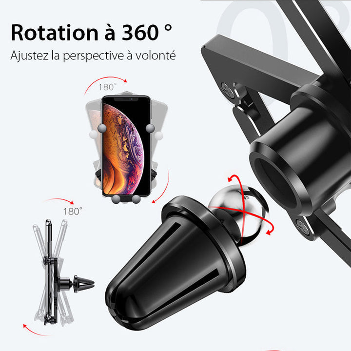 Removable smartphone holder for car | Bowlift