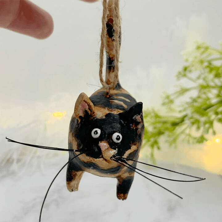 BowLift | Unique Handmade Cat Christmas Ornament - Purrfect Holiday Hangers