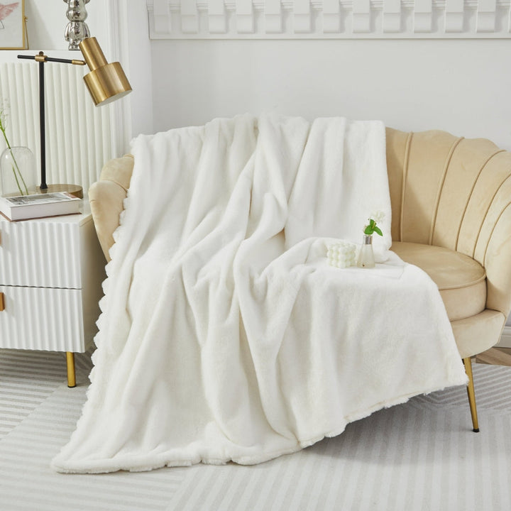BowLift | Plush Soft Faux Rabbit Blanket