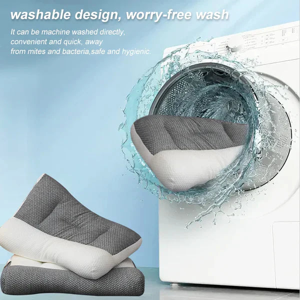 BowLift | Ergonomic Orthopedic Neck Supporting Pillow – For Side and Back Sleepers
