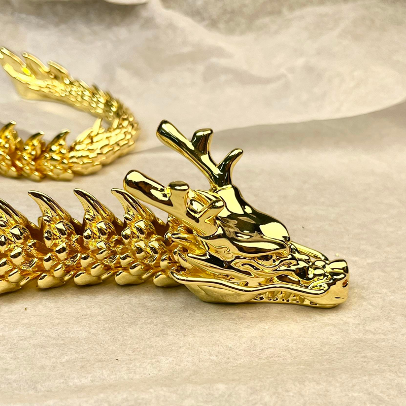 BowLift | Golden Dragon with movable joints