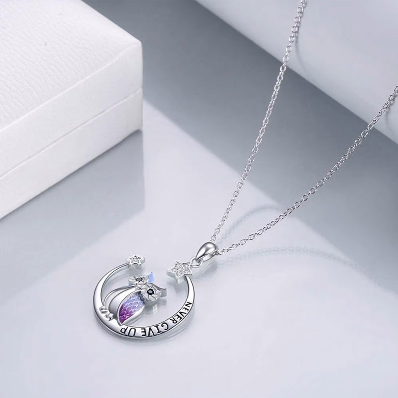 BowLift | Never Give Up Inspirational Necklace