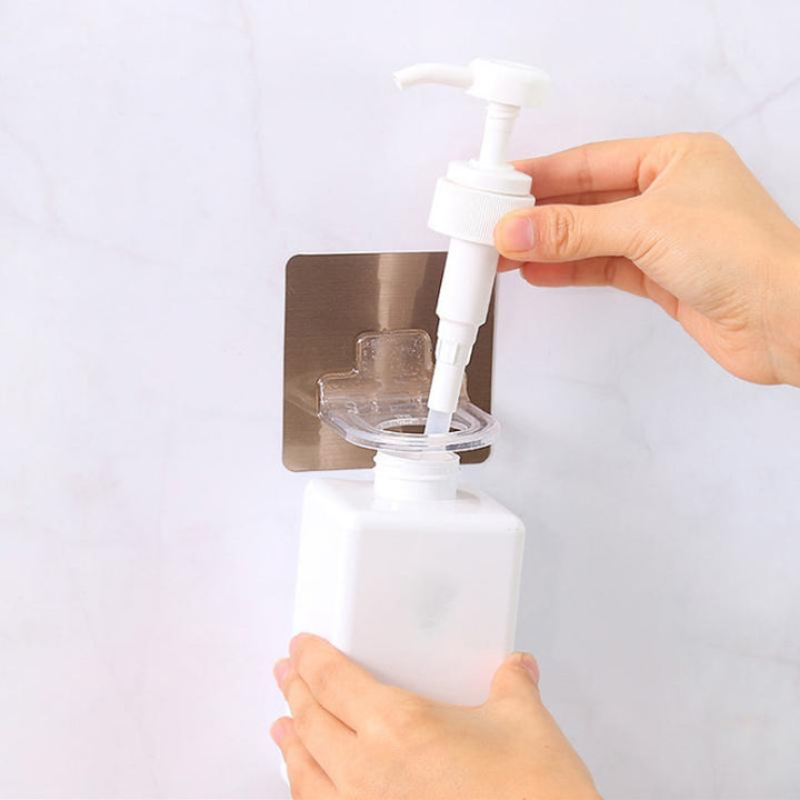 Multifunctional Pump Bottle Dispenser Holder Shampoo Holder | Bowlift